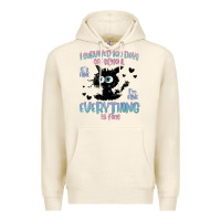 Tofu i survived 100 days of school cat Premium Hoodie - MaliasSmallBusiness