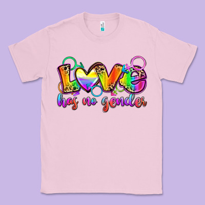 Love Has No Gender Classic Tee Designed By Zillion Design Studio