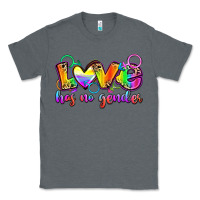 Charcoal Heather love has no gender Classic Tee - Zillion Design Studio