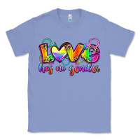 Colony Blue love has no gender Classic Tee - Zillion Design Studio