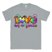 Heather Grey love has no gender Classic Tee - Zillion Design Studio