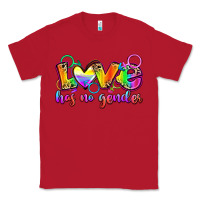 Red love has no gender Classic Tee - Zillion Design Studio