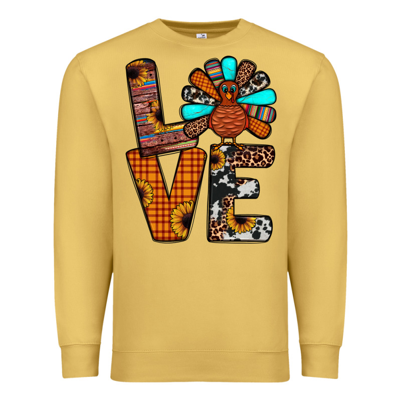Turkey Love Premium Sweatshirt by JahusDesignShop | Teevron