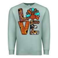 Seafoam turkey love Premium Sweatshirt - JahusDesignShop