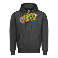 Charcoal Heather second grade dude Zipper Hoodie - RanaPortraitStore
