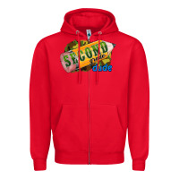 Red second grade dude Zipper Hoodie - RanaPortraitStore