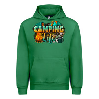 Emerald camping life Urban Hoodie - NancyCooperArtShop