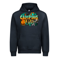 Navy camping life Urban Hoodie - NancyCooperArtShop