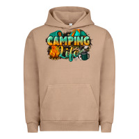 Pigment Burro camping life Urban Hoodie - NancyCooperArtShop