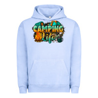 Pigment Grape Ice camping life Urban Hoodie - NancyCooperArtShop