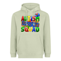 Matcha autısm support squad Heavyweight Hoodie - AdoDesignShop