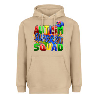 Mushroom autısm support squad Heavyweight Hoodie - AdoDesignShop