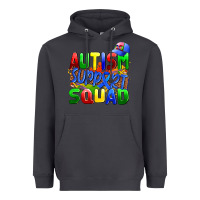 Smoke autısm support squad Heavyweight Hoodie - AdoDesignShop