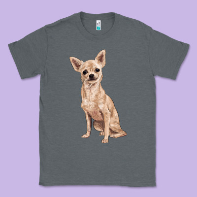 Chihuahua Classic Tee Designed By Ranaportraitstore
