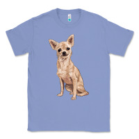 Colony Blue chihuahua Classic Tee - RanaPortraitStore