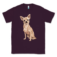 Plum chihuahua Classic Tee - RanaPortraitStore