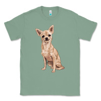 Sage chihuahua Classic Tee - RanaPortraitStore