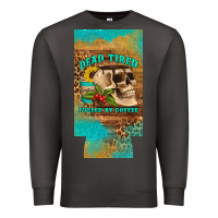 Smoke dead tired fueled by coffee 12 oz can cooler  (slim) Premium Sweatshirt - Artiststas