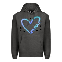 Charcoal Heather mamaw Premium Hoodie - MaliasSmallBusiness