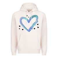 Pale Pink mamaw Premium Hoodie - MaliasSmallBusiness