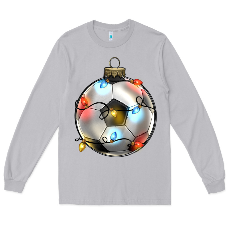 Christmas  Soccer Long Sleeve Tee by Zillion Design Studio | Teevron