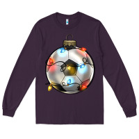 Plum christmas  soccer Long Sleeve Tee - Zillion Design Studio
