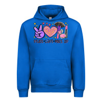 Cobalt peace love make up Urban Hoodie - MaliasSmallBusiness