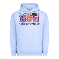 Pigment Grape Ice peace love make up Urban Hoodie - MaliasSmallBusiness