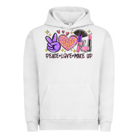 Pigment Lunar Rock peace love make up Urban Hoodie - MaliasSmallBusiness
