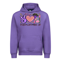 Tulip peace love make up Urban Hoodie - MaliasSmallBusiness