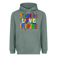 Sage teach love inspire Heavyweight Hoodie - AdoDesignShop