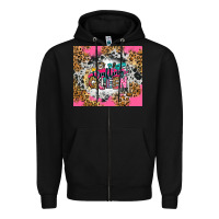 Black crafting queen Zipper Hoodie - Zillion Design Studio