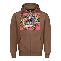 Chestnut crafting queen Zipper Hoodie - Zillion Design Studio