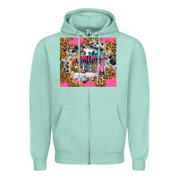 Seafoam crafting queen Zipper Hoodie - Zillion Design Studio