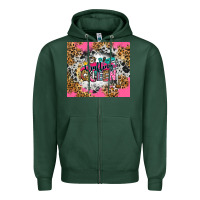 Sports Green crafting queen Zipper Hoodie - Zillion Design Studio
