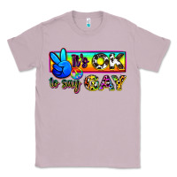 Lilac it's ok to say gay Classic Tee - Zillion Design Studio