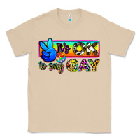Mushroom it's ok to say gay Classic Tee - Zillion Design Studio