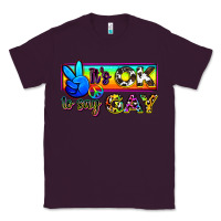 Plum it's ok to say gay Classic Tee - Zillion Design Studio
