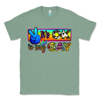 Sage it's ok to say gay Classic Tee - Zillion Design Studio