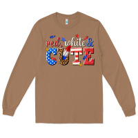 Toasted Coconut red white and cute billie wilder Long Sleeve Tee - texasbilliewilder