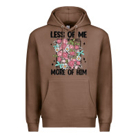 Chestnut less of me more of him Premium Hoodie - MaliasSmallBusiness