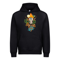 Black free spirit bull skull Urban Hoodie - MaliasSmallBusiness
