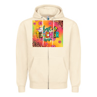 Sandshell best teacher ever Zipper Hoodie - Zillion Design Studio