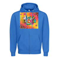 True Royal best teacher ever Zipper Hoodie - Zillion Design Studio