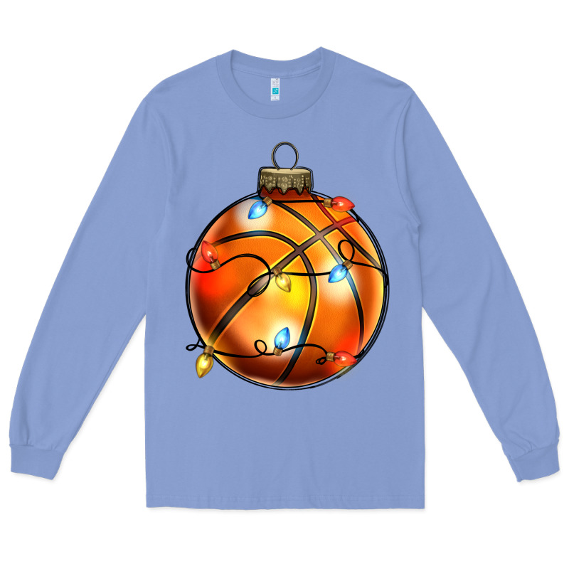 Christmas Baskeball Long Sleeve Tee by Zillion Design Studio | Teevron