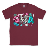 Burgundy cma Classic Tee - texasbilliewilder