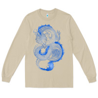 Mushroom blue dragon Long Sleeve Tee - RanaPortraitStore