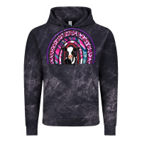 Cloud Black rainbow cow Vintage Hoodie - AdoDesignShop