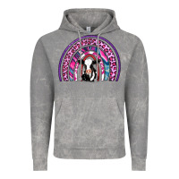 Cloud Rock rainbow cow Vintage Hoodie - AdoDesignShop