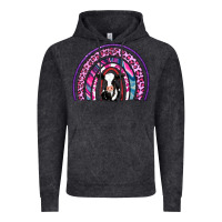 Rainbow Cow Vintage Hoodie | Teevron